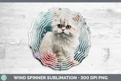 GorgeousBoho Cat Wind Spinner design.