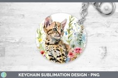 GorgeousBoho Cat Keychain design.