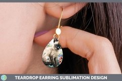 GorgeousBoho Cat Teardrop Earrings design.