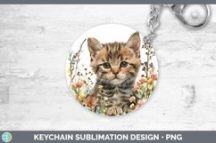 GorgeousBoho Cat Keychain design.
