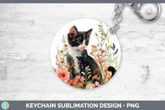 GorgeousBoho Cat Keychain design.
