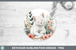 GorgeousBoho Cat Keychain design.