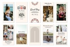 Boho Chic Beige Instagram Templates| CANVA-PS-AI Product Image 5