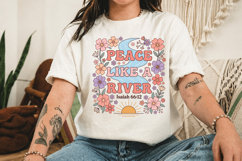 Boho Christian Floral PNG Designs, Sublimation Graphics Product Image 3