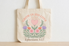 Boho Christian Floral PNG Designs, Sublimation Graphics Product Image 4