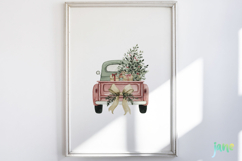 Boho Christmas Sublimation Clipart Product Image 5