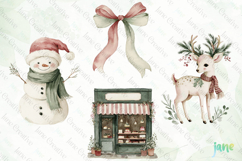 Boho Christmas Sublimation Clipart Product Image 1