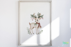 Boho Christmas Sublimation Clipart Product Image 5