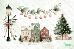 Boho Christmas Sublimation Clipart Product Image 1