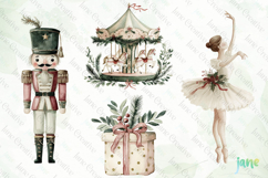 Boho Christmas Sublimation Clipart Product Image 1