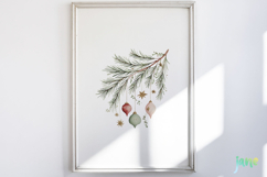 Boho Christmas Clipart Bundle Product Image 4