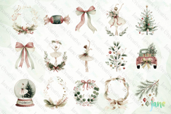 Boho Christmas Clipart Bundle Product Image 9
