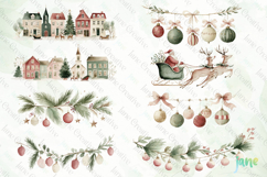 Boho Christmas Clipart Bundle Product Image 2