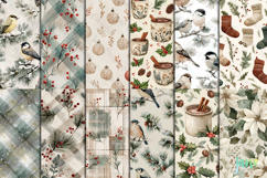 Boho Christmas Seamless Paper Bundle Product Image 3