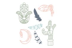 Boho Collection Cutting File Product Image 1