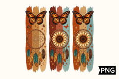 Boho Dreamcatcher Butterfly PNG Product Image 1