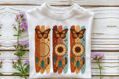 Boho Dreamcatcher Butterfly PNG Product Image 2