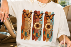 Boho Dreamcatcher Butterfly PNG Product Image 3