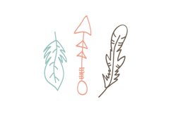 Boho Elements SVG Cut File Product Image 1