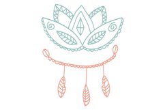 Boho Elements SVG Cut File Product Image 1