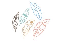 Boho Elements SVG Cut File Product Image 1