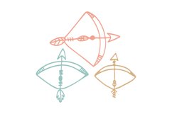 Boho Elements SVG Cut File Product Image 1