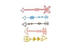 Boho Elements SVG Cut File Product Image 1
