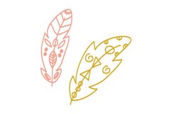 Boho Elements SVG Cut File Product Image 1