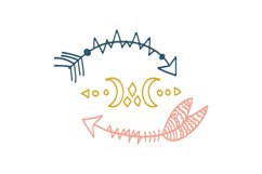 Boho Elements SVG Cut File Product Image 1