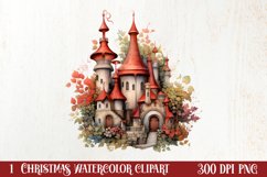 Boho Fairy Christmas Clipart Sublimation, Christmas Clipart Product Image 1