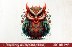 Boho Fairy Christmas Clipart Sublimation, Christmas Clipart Product Image 1