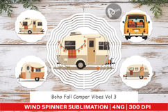 Wind Spinner Boho Fall Camper Product Image 1