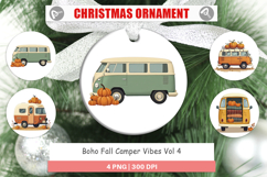Ornament Boho Fall Camper Product Image 1
