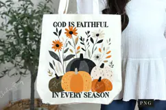 God Is Faithful In Every Season PNG Product Image 6