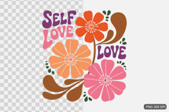 Boho Flower Inspiration Quotes SVG PNG Sublimation Bundle Product Image 9