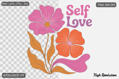 Boho Flower Inspiration Quotes SVG PNG Sublimation Bundle Product Image 10