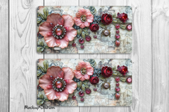 Vintage Floral License Car Plate PNG | Boho Women Style Product Image 2
