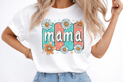 Boho Floral Mama Mother's Day PNG Product Image 1