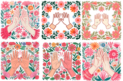Mother's Day PNG, Floral Mom PNG Mom day Floral Png Product Image 1