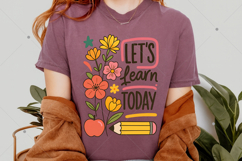 Boho Floral Teacher PNG, Teacher Sublimation Design Product Image 3