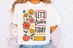 Boho Floral Teacher PNG, Teacher Sublimation Design Product Image 2