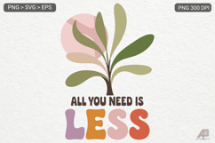 Boho Flower Inspiration Quotes SVG PNG Product Image 1