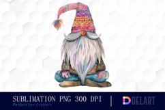 Boho Gnome Illustration Clipart Product Image 1