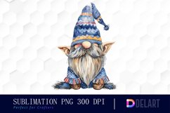 Boho Gnome Watercolor Clipart Product Image 1
