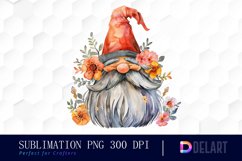 Boho Gnome Illustration Clipart Product Image 1