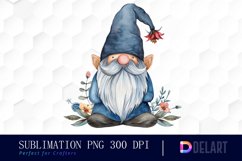 Boho Gnome Illustration Clipart Product Image 1