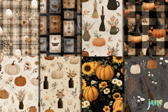 Boho Halloween Seamless Pattern Bundle Product Image 5