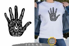 Boho Hand SVG File Product Image 1