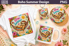 Colorful Hippie Flower Bundle | Boho Summer Sublimation Product Image 6