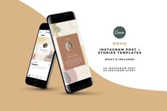 Boho, Instagram Post and Story Template Product Image 5